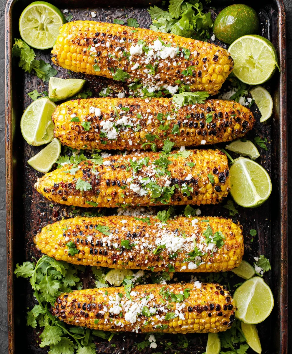 Grilled Mexican Street Corn