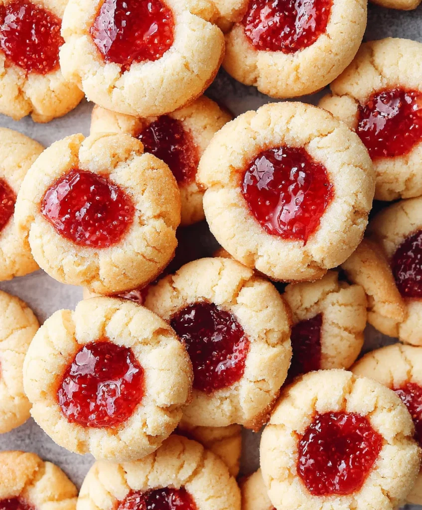 Jam Drops (Thumbprint Cookies)