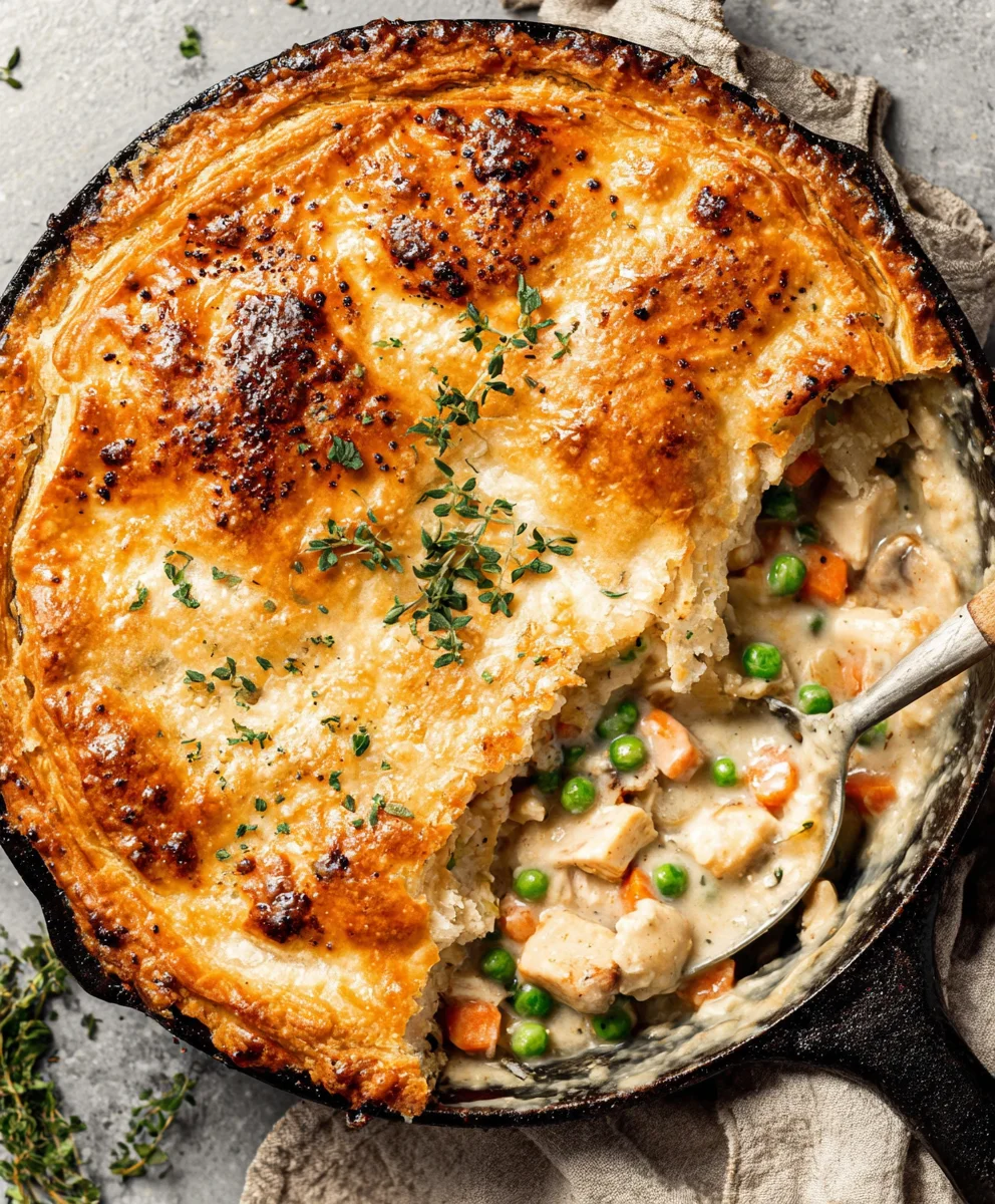 Leftover Turkey Pot Pie