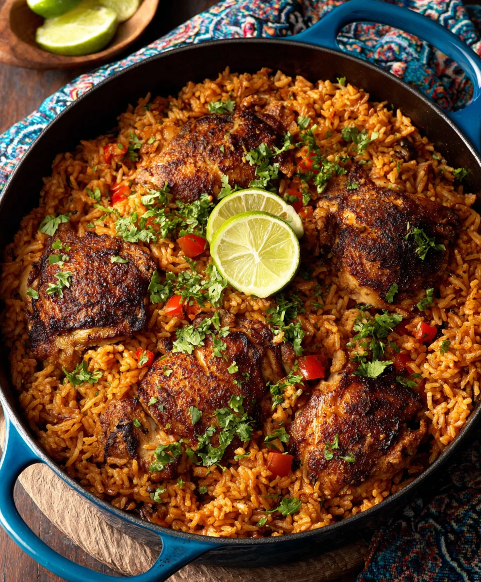 One Pot Mexican Chicken and Rice