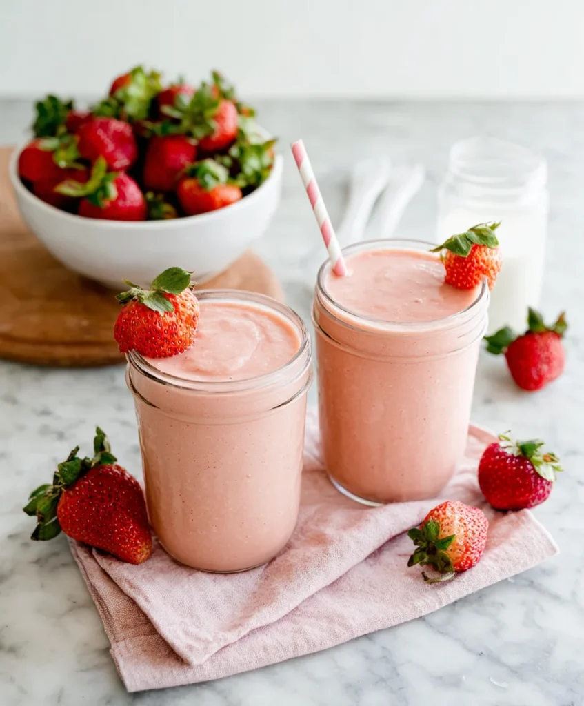 Simple Strawberry Smoothie