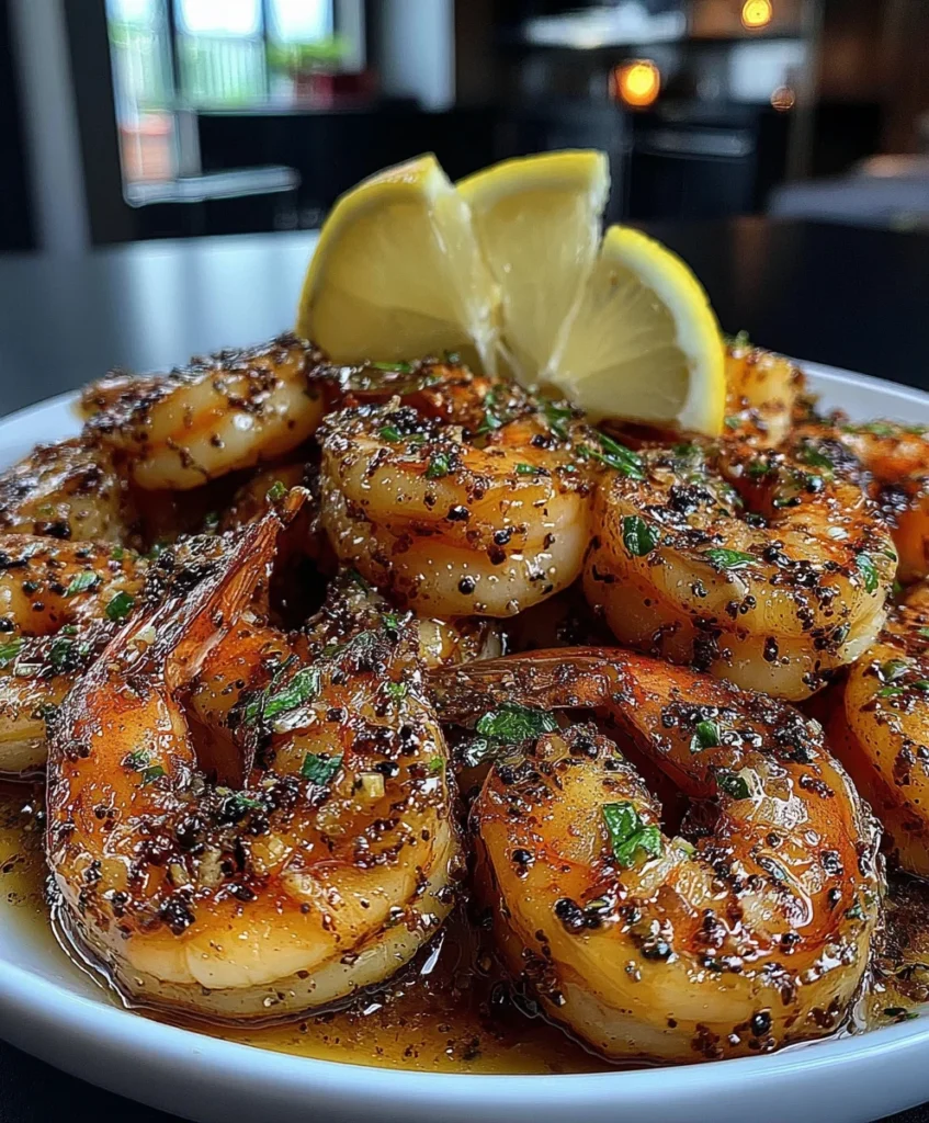 Coconut Curry Shrimp with Warm Spices, Garlic Ginger, and Fresh Cilantro