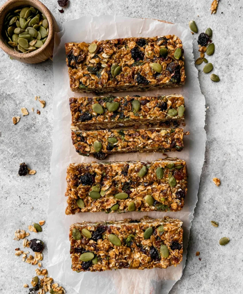 Nutritious No-Bake Trail Mix Granola Bars
