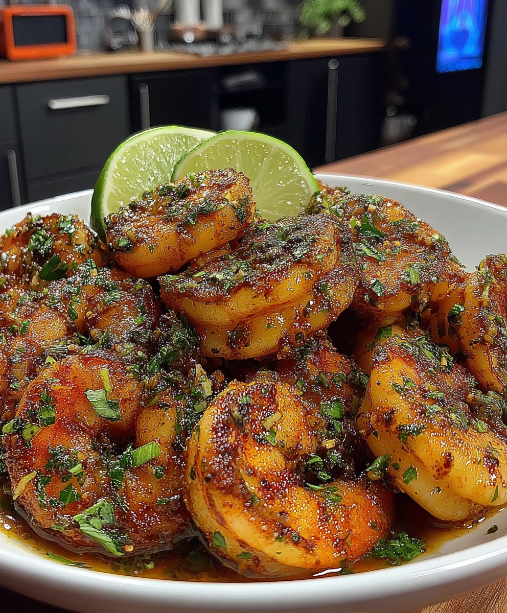 Spiced Shrimp with Coriander, Cumin, Paprika, and Fresh Lime