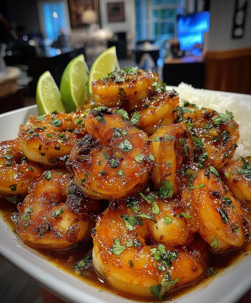 Chili Lime Shrimp with Cumin, Coriander, and Fresh Cilantro