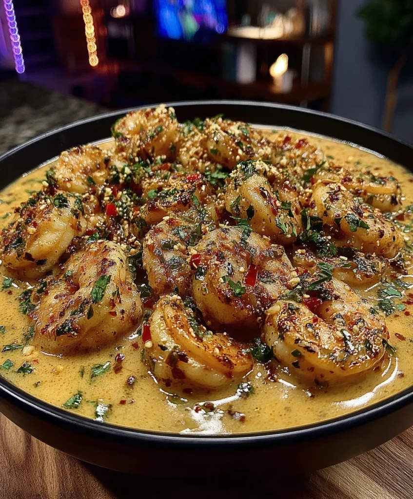 Creamy Cajun Shrimp with Smoked Paprika, Garlic, and Bell Peppers