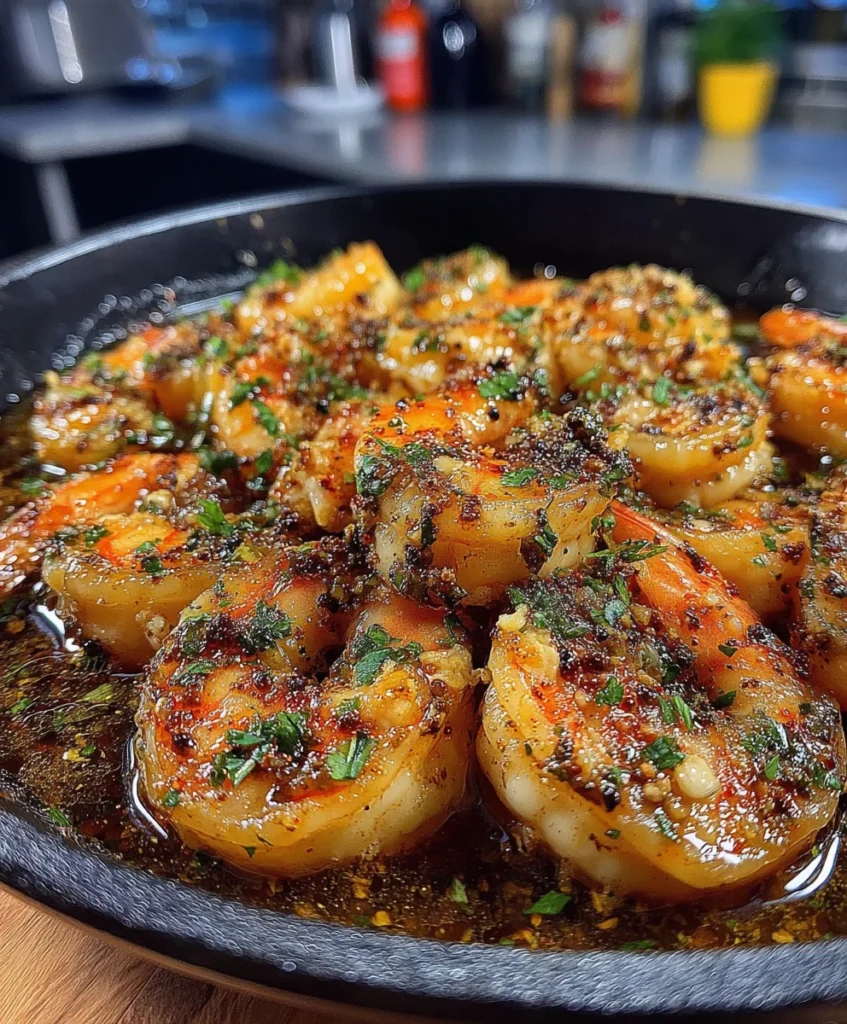 Mediterranean Shrimp with Oregano, Paprika, Garlic, and Lemon Olive Oil