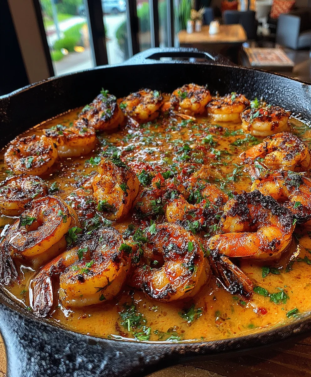 Spicy Cajun Shrimp with Smoky Paprika, Garlic, and Creamy Chili Sauce