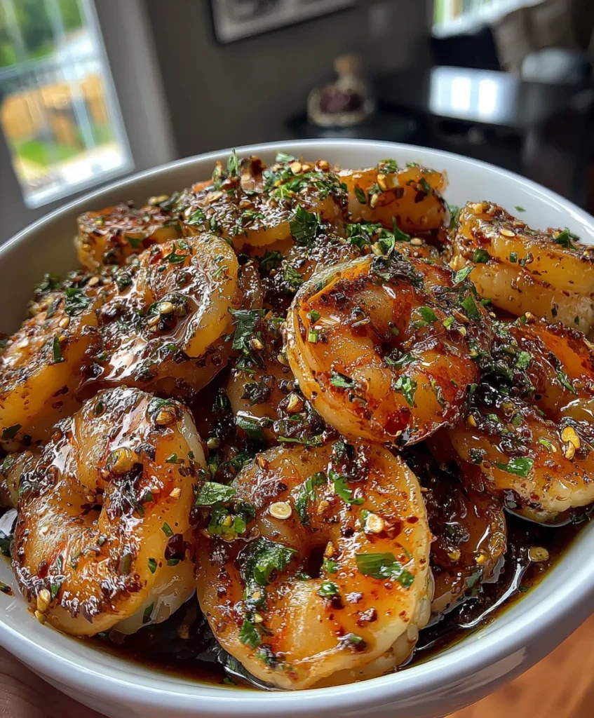 Spicy Pan-Seared Shrimp with Cumin, Coriander, Chili Flakes, and Olive Oil