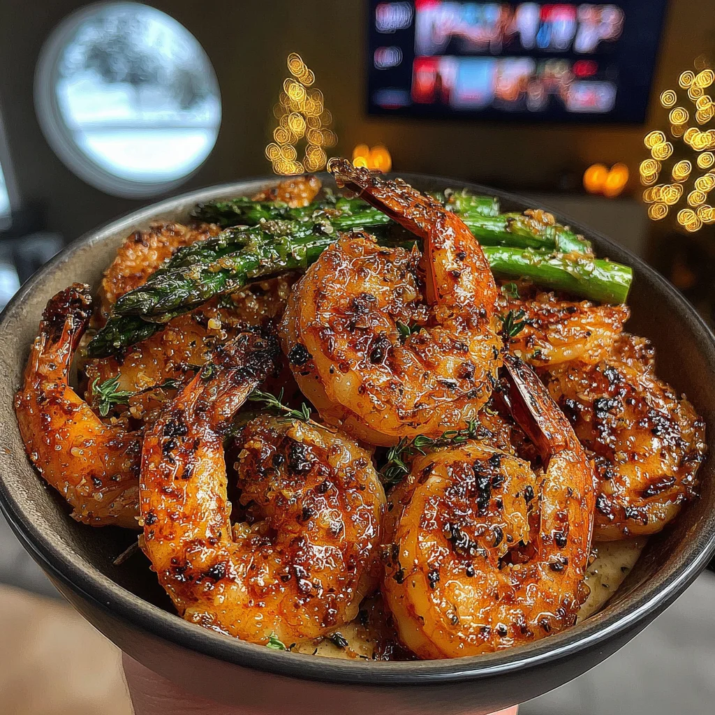 Creamy Parmesan Shrimp with Sun-Dried Tomatoes and Baby Spinach