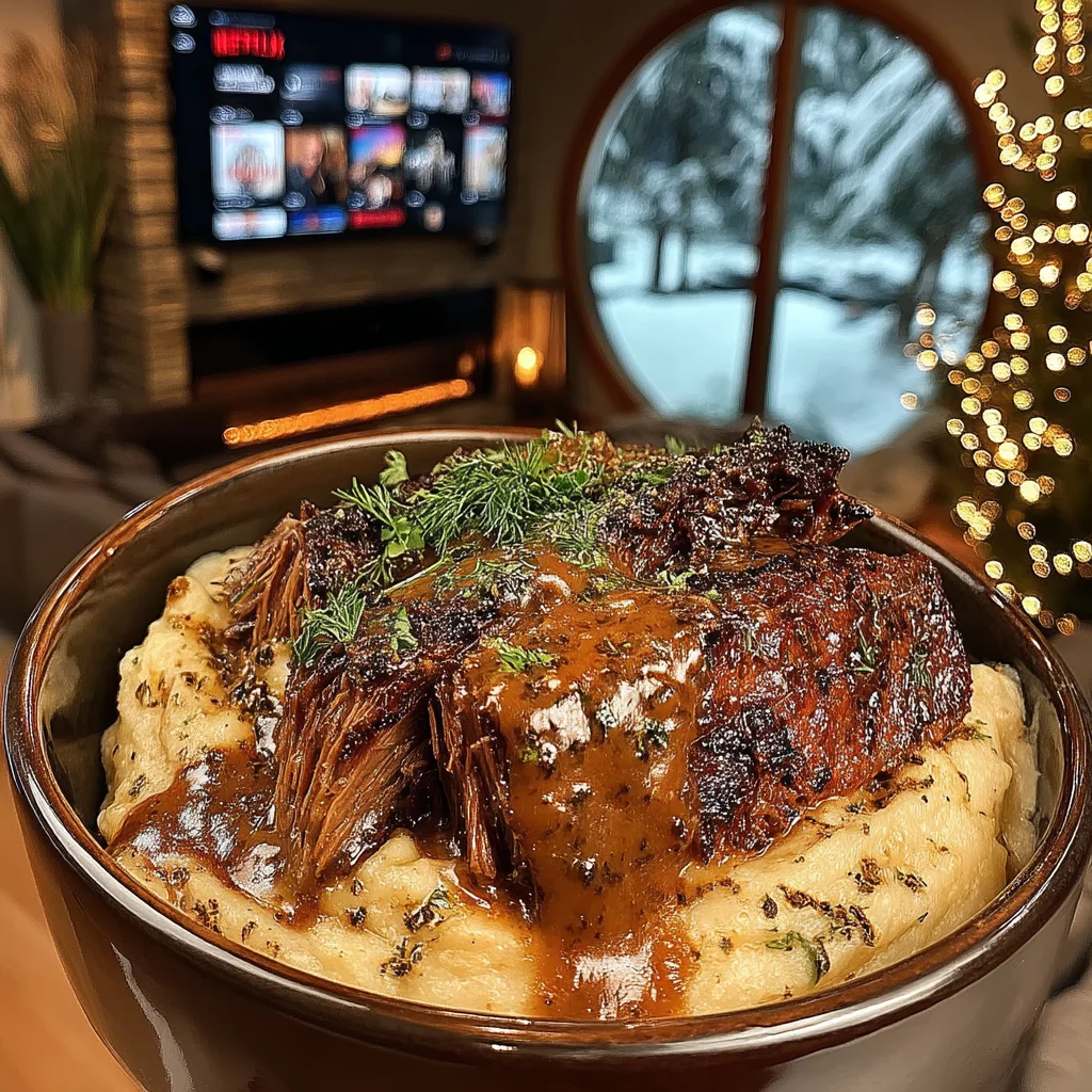 Slow-Braised Cardamom and Cumin Beef Brisket with a Velvety Roasted Carrot Gravy