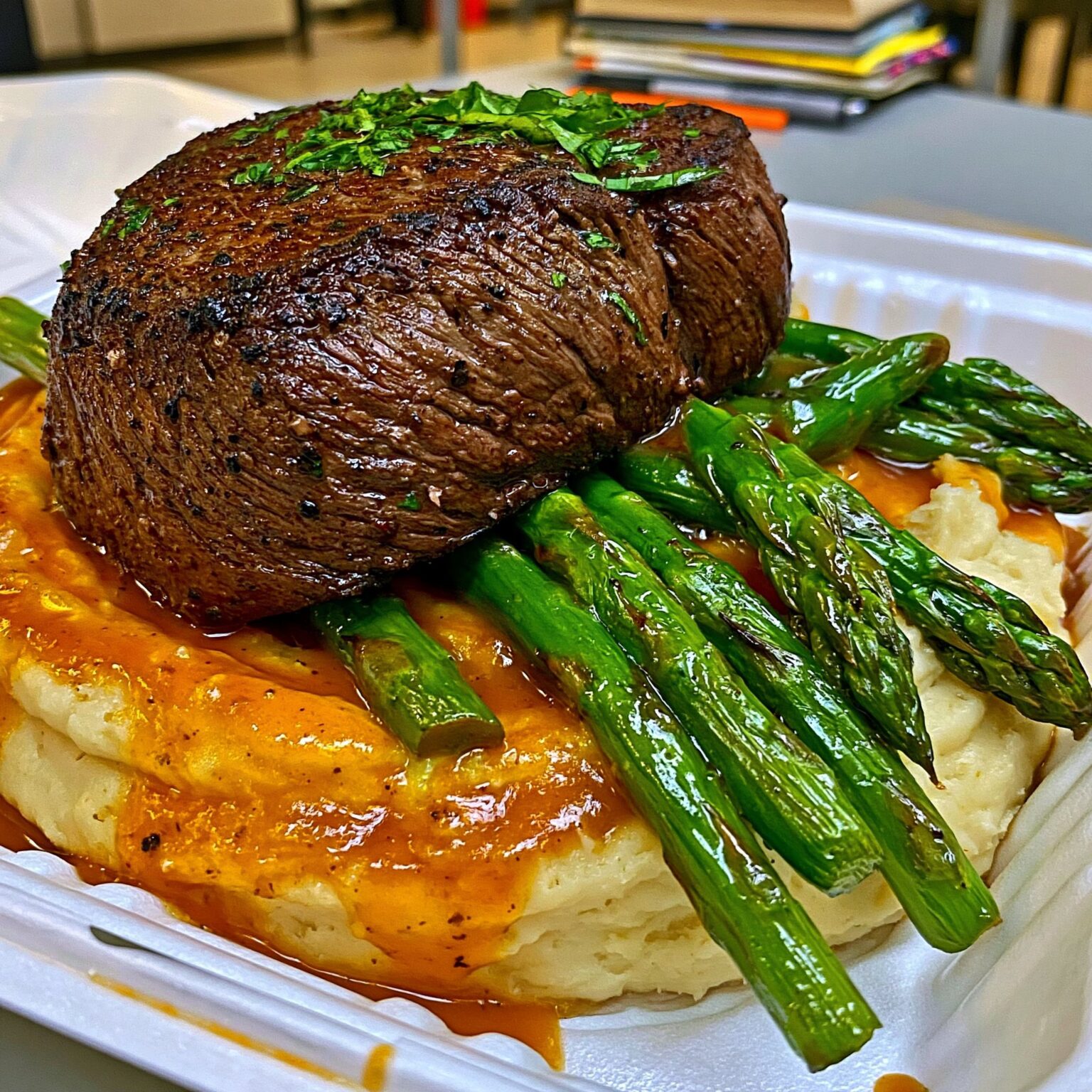Cheesy Garlic Bread Stuffed Beef Meatloaf - recipesluna.com
